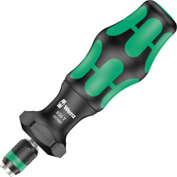 Wera 05057480001 826 T Kraftform Turbo Bits Handholder - Rapidaptor 1/4&quot; x 146mm