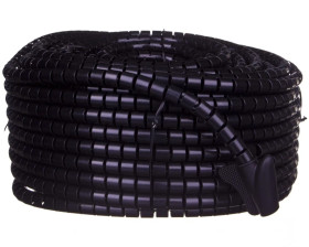 Wężyk ochronny elastyczny WE-15 czarny E01WS-01030100201 /50m/