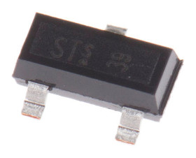 MOSFET P-kanałowy 170 mA SOT-23 60 V SMD Pojedynczy 360 mW 12 Ω