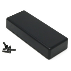 Hammond 100x40x20mm Miniature ABS Enclosure (1551UBK) [Discontinued]