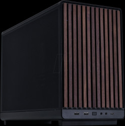 A3X-WDG Lian Li DAN Cases A3 Wood Edition M-ATX, walnut/black