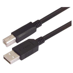 Kabel USB Złącze A USB Złącze B USB dł. 800mm Przewód USB USB 2.0