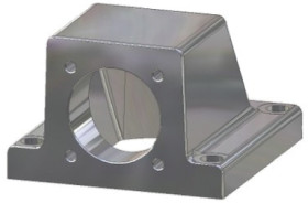 Złącze okrągłe, Gniazdo ścienne