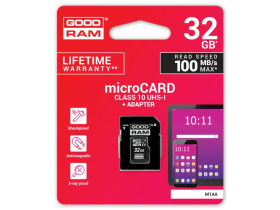 Karta pamięci microSD 32GB UHS-I Goodram z adapterem