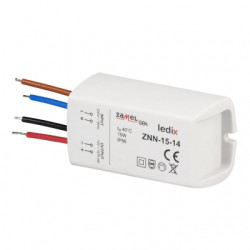 Zasilacz natynkowy 14 V DC / 15 W ZNN-15-14