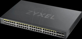 GS192048HPV2-EU0101F Switch, 50-Port, Gigabit Ethernet, RJ45/SFP, SFP, PoE