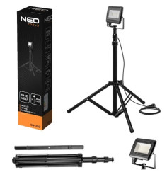 Reflektor pojedynczy 30W SMD LED 2700lm na statywie 1.8m NEO