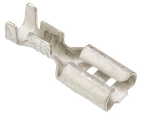 Konektor płaski Żeński 4.75 x 0.81mm długość 16mm Izolacja: Nieizolowane Cyna