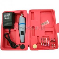 Mini wiertarka w walizce 12V 1A + zasilacz