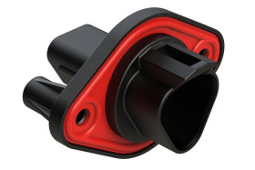 Złącze samochodowe 3-pinowe Amphenol Industrial -rzędowe Żeński 13A AT04 Montaż na panelu Połączenie zagniatane Złącze