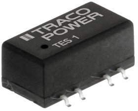 DC converter, 10.8-13.2 VDC, 1 W, 1 output, 12 VDC, 79 % efficiency, TES 1-1212