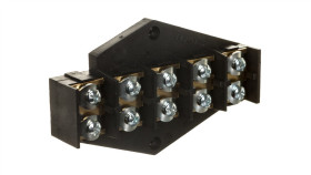 Płytka Rozgałęźna 20X10/15X16/10X25mm2 Czarna Zpt5-16.0 83008007