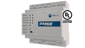 Intesis protocol translator with KNX