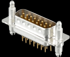 16-002103 D-Sub 15-pin plug, pin contacts