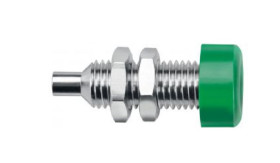 Gniazdo bananowe Żeński Oczko lutownicze typ Gniazdo bananowe Zielony 32A Schutzinger