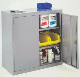 Szafa narzędziowa 2-drzwiowa, materiał: Mild Steel, kolor: Szary, 984 mm x 915 mm x 505mm, RS PRO