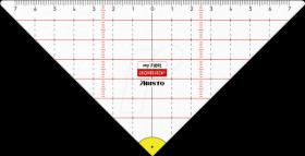 AR1551 Set square, hypotenuse length 160 mm