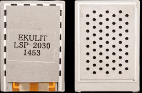 109210 Piezo speaker, solder connection