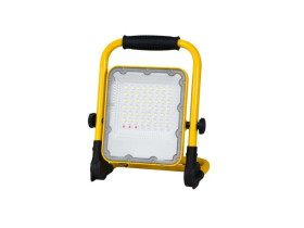 Naświetlacz przenośny LED GALAXI 3,7Vx5Ah 900lm barwa zimna 6500K + oświetlenie ostrzegawcze IP65 LFP030