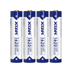 akumulator XTAR R03/AAA 1,5V Li-ion 1620mWh 1000mAh z zabezpieczeniem - 4 sztuki