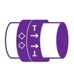 Brady Workstation CLP Pipemarker Rollform na nośniku elektronicznym, BWS-RLF-EM