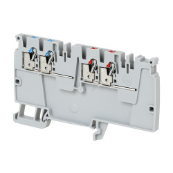 Kostka zaciskowa na szynie DIN Allen Bradley 28 → 12AWGWciskane 1492-P 20 A, 24 A 150 V