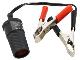 Gniazdo zapalniczki samochodowej z krokodylkami CS-11