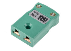 Złącze termoparowe Złącze termoparowe RS PRO do Termopara typu R/S Miniaturowe