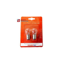 Żarówka BAY15D 12V P21W/5W kpl 2szt/ POWERTEC