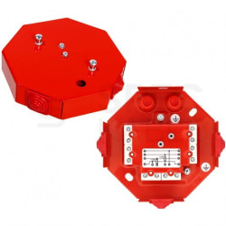 Puszka instalacyjna przeciwpożarowa PIP-3AN ppoż E90 rozgałęźna 4x4mm2 z bezpiecznikiem 1,25A
