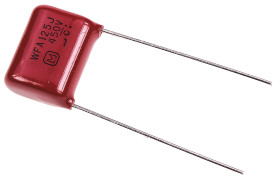 Kondensator foliowy 1.2μF 450V dc Panasonic Polipropylenowe rozstaw: 15mm THT ±5