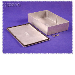Hammond 1550WG IP66 Diecast Aluminium Enclosure Natural (222 x 146 x 55mm)