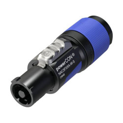 Neutrik NAC3FXXA-W-S powerCON Socket 16A Blue Lockable Connector 2&#x2B;PE