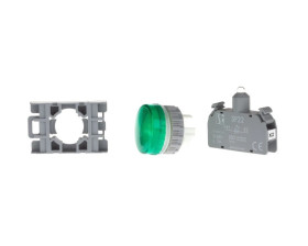 Lampka sygnalizacyjna 22mm zielona 24-230V AC/DC SP22-LZ-LED-UNIAC/DC