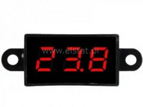 Moduł woltomierza LED czerwony 3-30V wodoszczelny