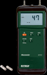 Extech differential pressure manometer, 407910