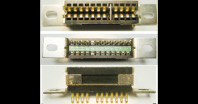 PCB edge connector 7+4 way