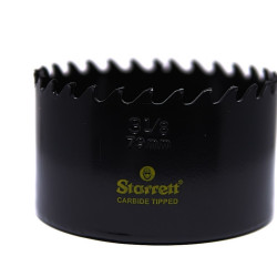 Otwornica Ø: 79mm Węglik wolframu Starrett Otwornica gł. cięcia: 41mm