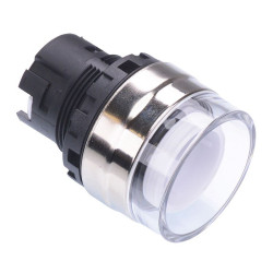 YW4L-MF00 22mm Momentary Metal Push Button Bezel with Shroud for illuminated YW Series IDEC