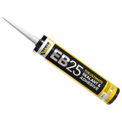 Everbuild EB25WE EB25 Hybrid Sealant Adhesive White 300ml