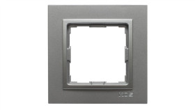 Vena2 Ramka Pojedyncza Aluminium 524081