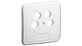 Pokrywa 4-Otworowa Do Gniazd Antenowych