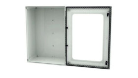 Szafka ścienna rozdzielcza Jasnoszary, materiał: Plastik wzmacniany włóknem szklanym, IP66, RS PRO RAL 7035