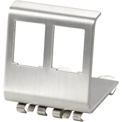 Renkforce RF-4538246 Network Socket Accessories White Stainless steel
