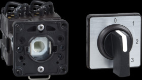 Cam switch, rotary actuator, 2 pole, 20 A, 690 V, (W x H x D) 45 x 50 x 49 mm, front mounting, K2B002ACH