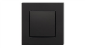 Deco Gniazdo Ssące Odkurzacza Centralnego Decovac Czarny Mat 12Dgv-1