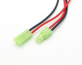 Złącze kablowe męskie + żeńskie 2pin, 20cm TMA