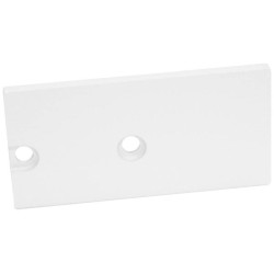 Barthelme 62399536_9010 BARdolino Muro End Cap Set Aluminium White