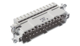 Wkład złącza 24P+PE męski 16A 500V EPIC H-BE 24 SF 10400300 /5 szt./