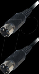 A 18 Audio Kabel, 5-pol DIN Stecker, 1,5 m